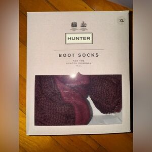 Brand new womens hunter boot socks